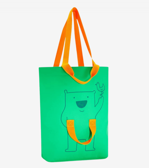 borsa verde bambine