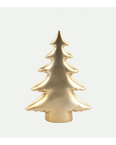 albero di natale decorativo dorato grande