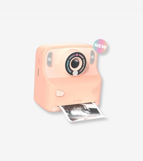 fotocamera termica rosa istantanea per bambini