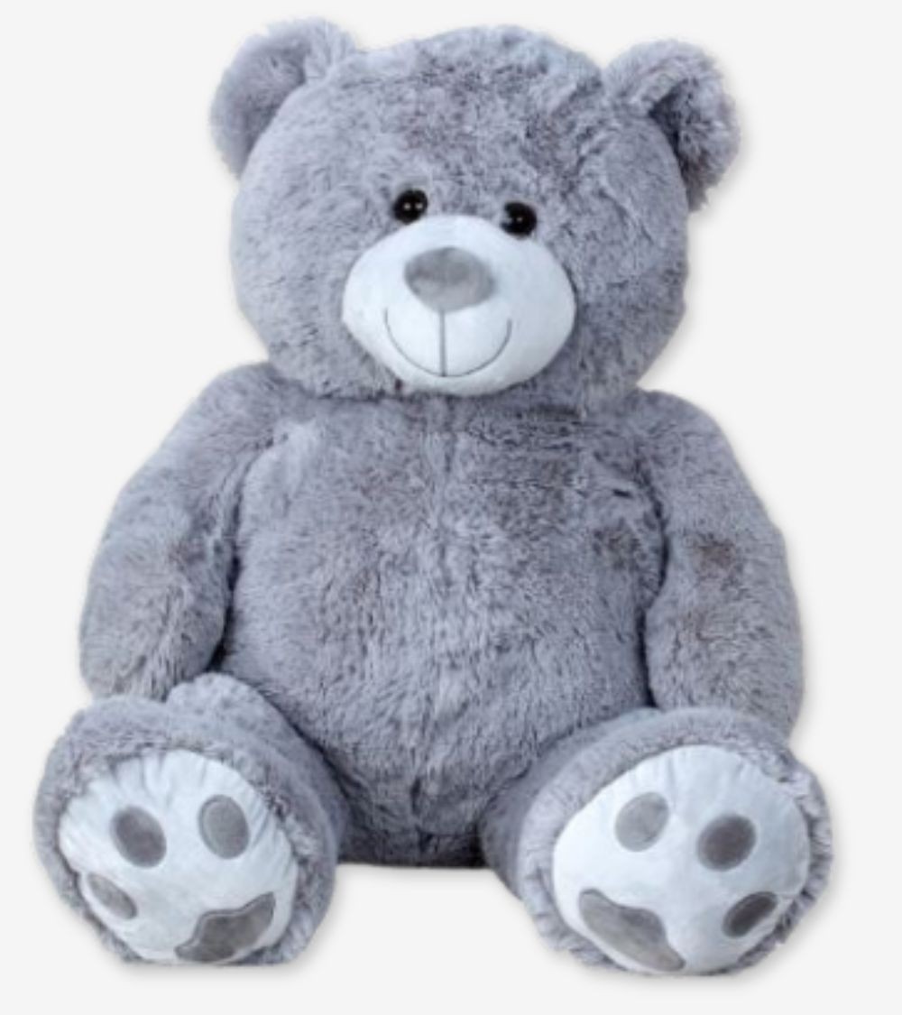 peluche orso grigio