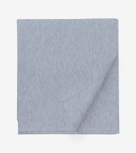 3679 blu melange lenzuolo sopra