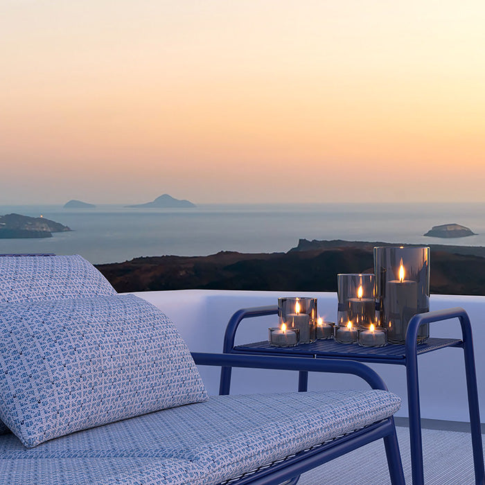 LOLITA Blu Navy divanetto tavolino outdoor