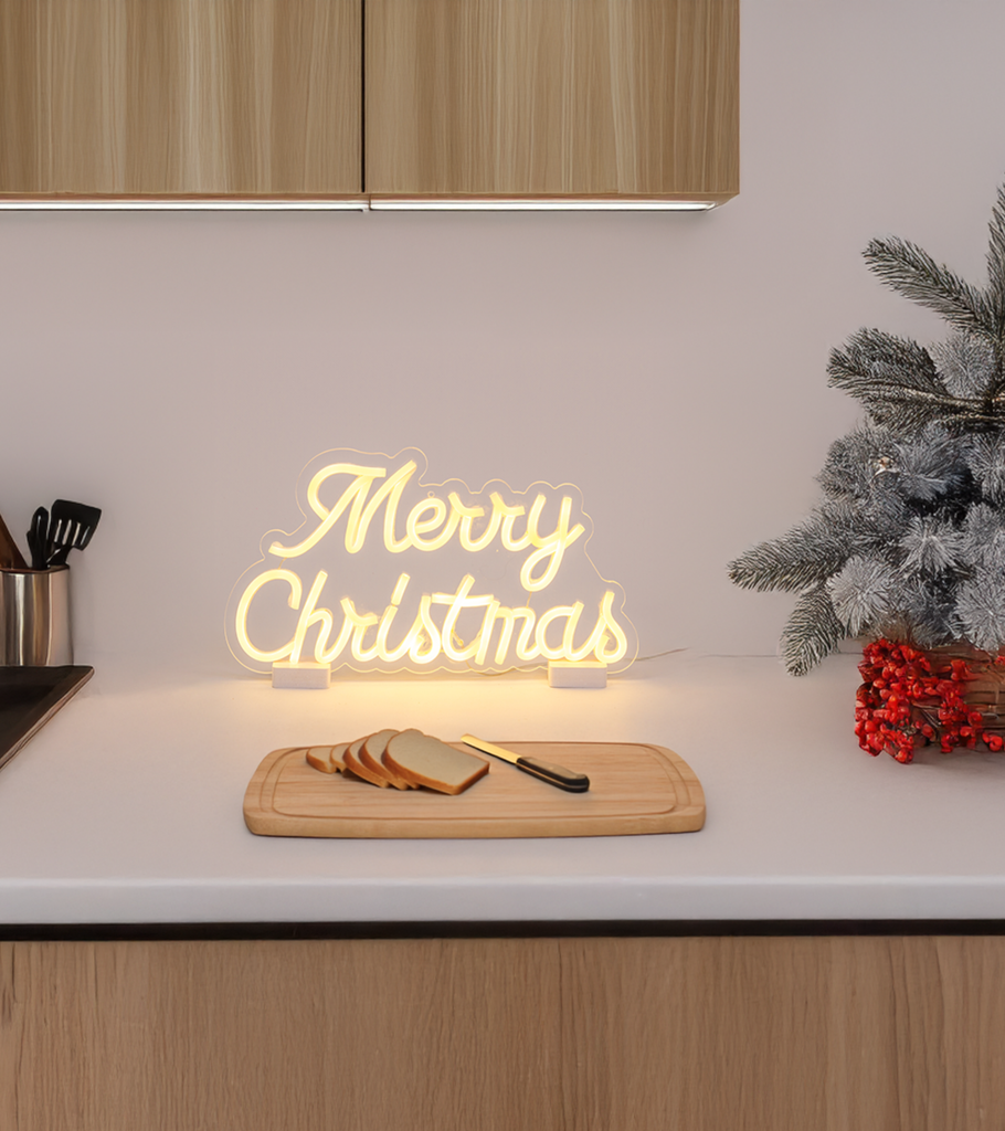 Mini neo Merry Christmas Luce casa