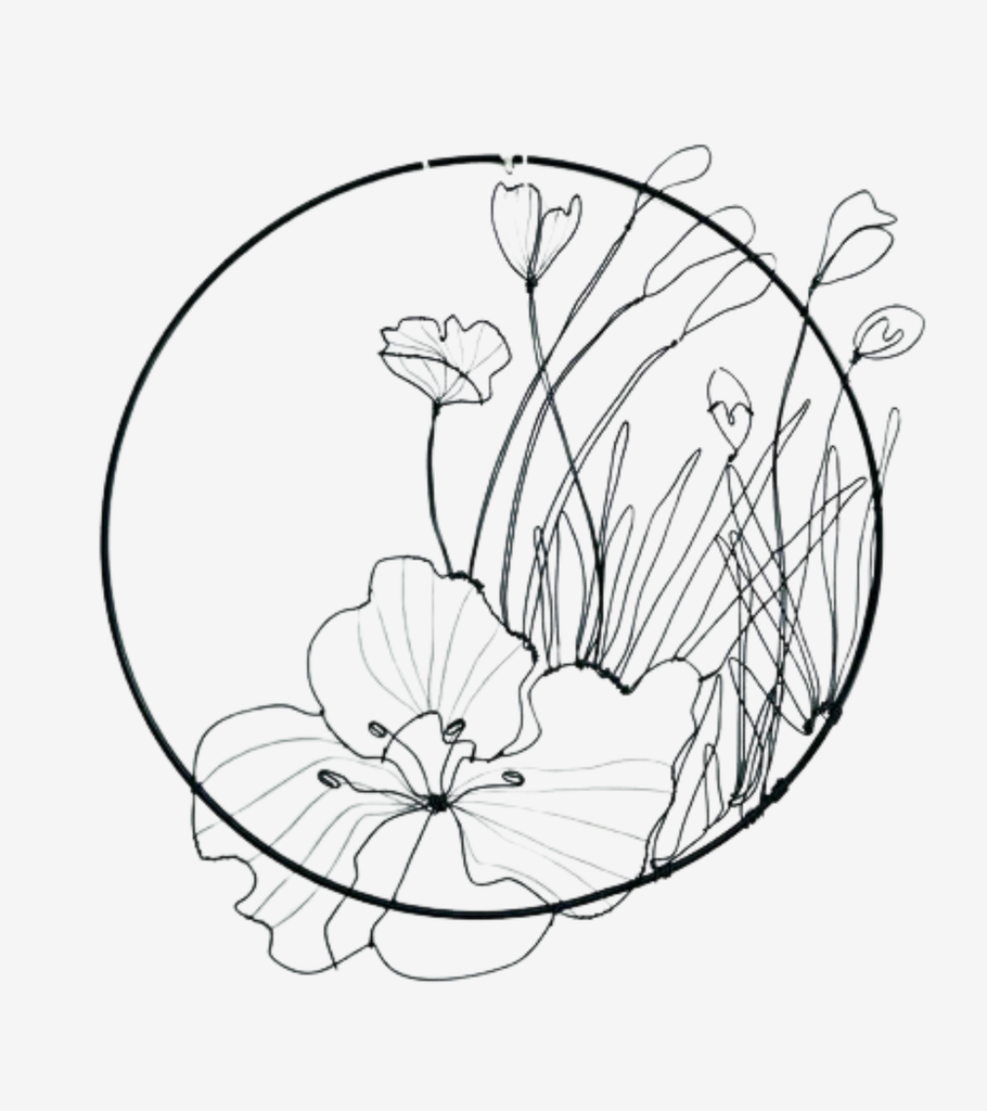 Natura decorazione a muro