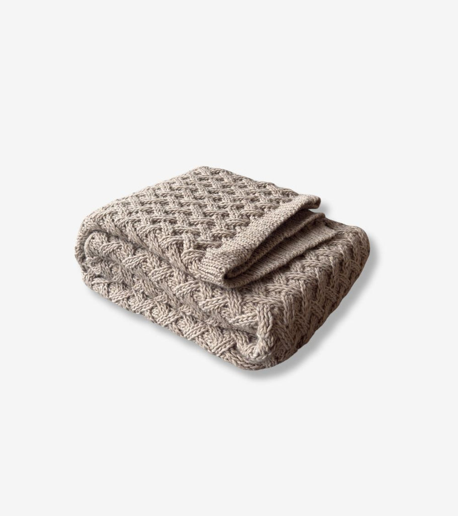 Plaid verbier tortora