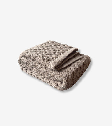 Plaid verbier tortora