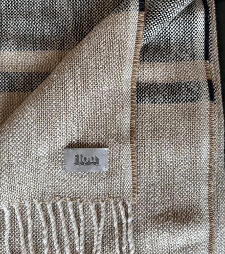 Plaid Lino rigato Flou
