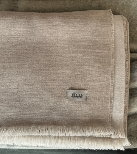 Plaid rasato Panna Flou