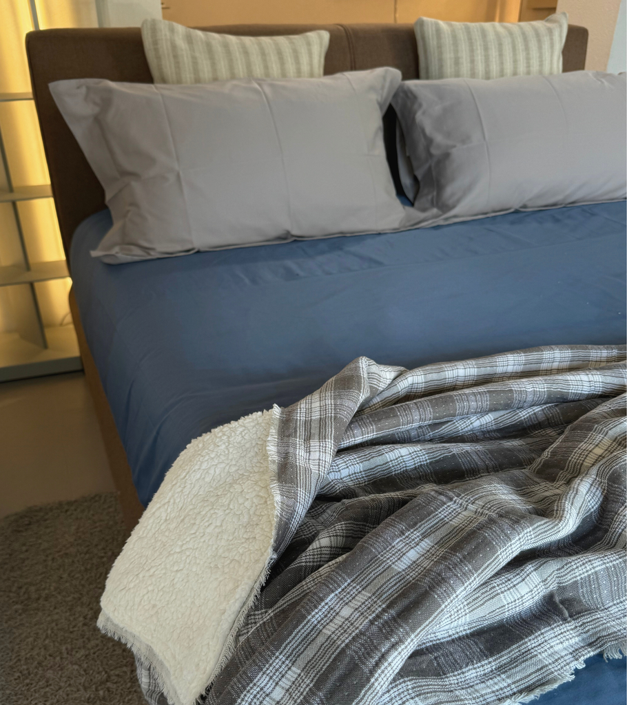 Plaid scozzese tortora