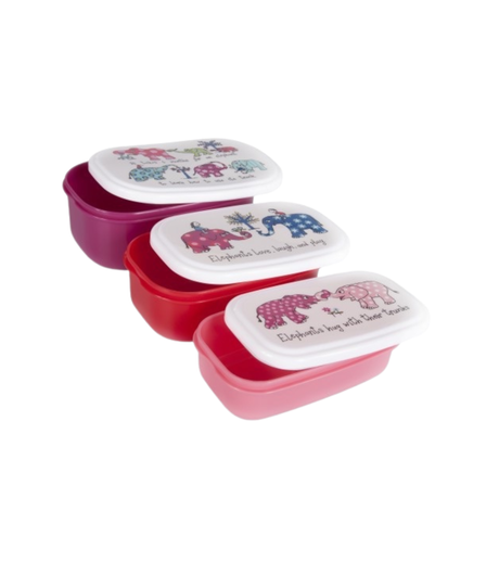 SET 3 SNACK ELEFANTE