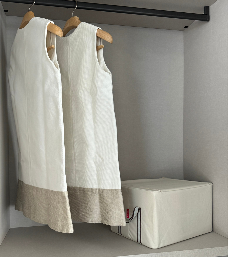 Storage box M beige casa