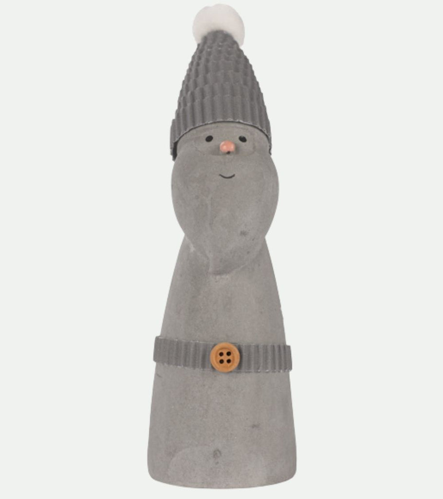 babbo natale cemento grande