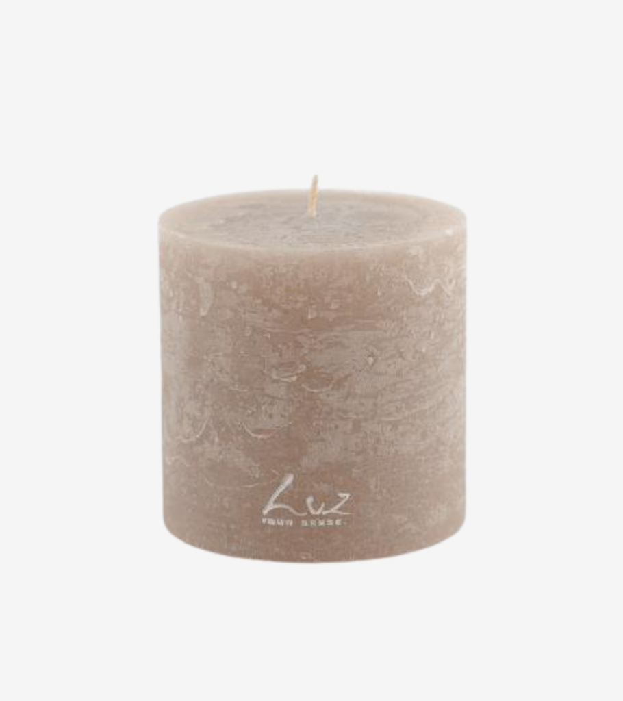 candela bassa larga tortora