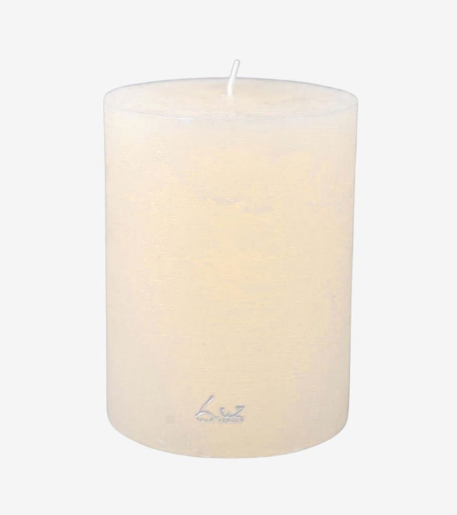 candela bianca effetto marmo media