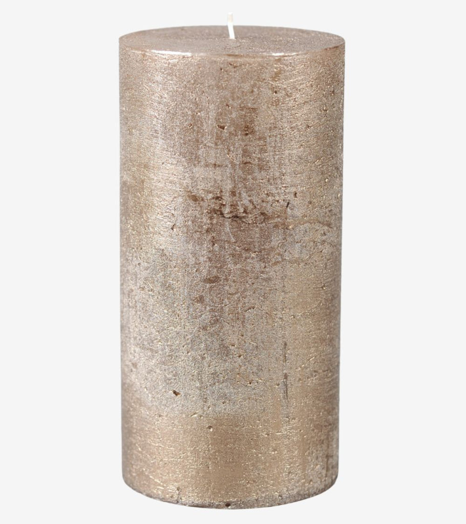 candela bronzo metal grande