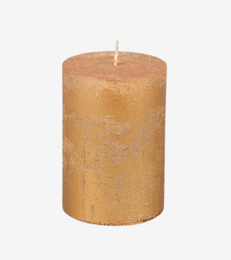 candela oro luccicante