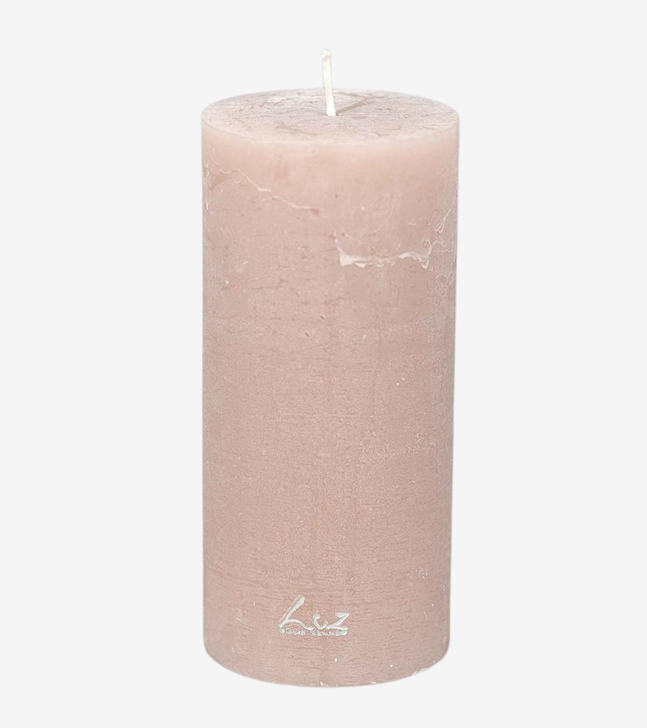 candela tortora chiaro effetto marmo