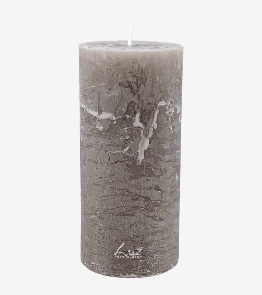 candela tortora effetto marmo