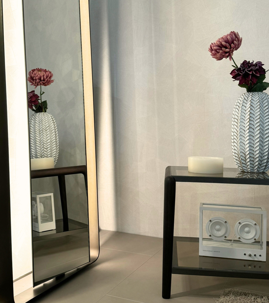 candela bianca con bordo