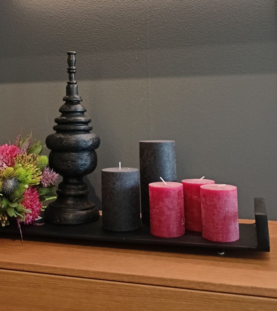 candele decorative colorate