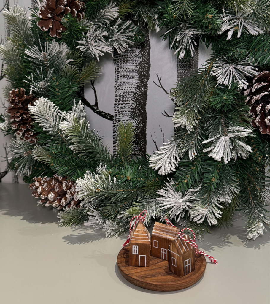 casette legno decorazioni natale