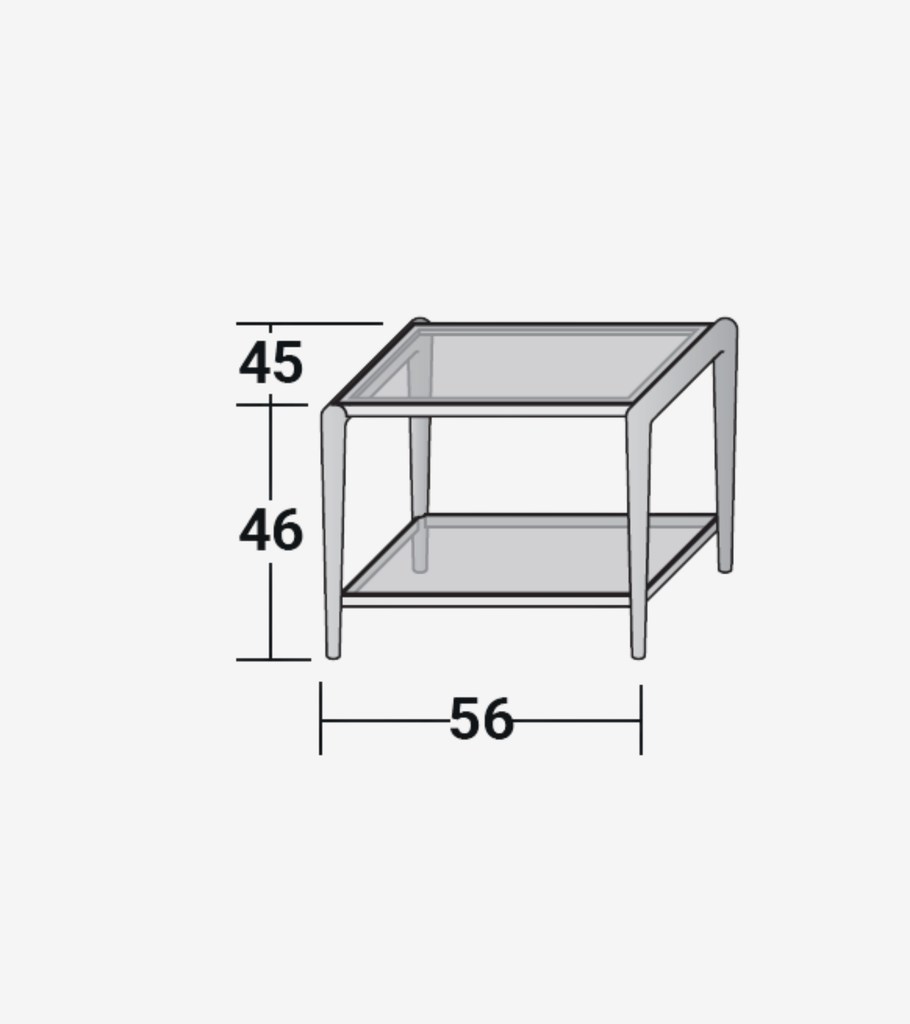 comodino gaudi misure