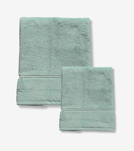 coppia asciugamani verde mastro raphael