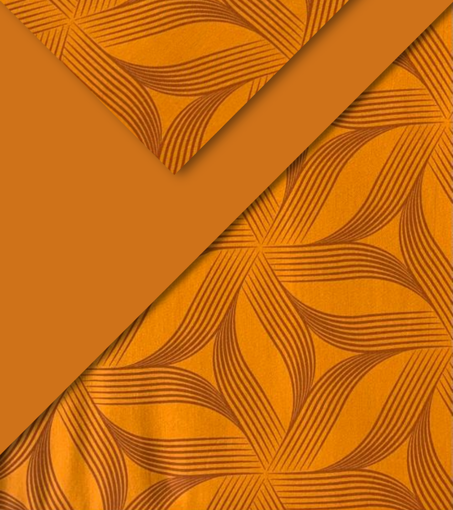 copripiumino flou arancio Borea