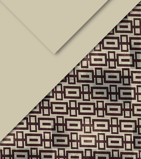 copripiumino flou empire bordeaux