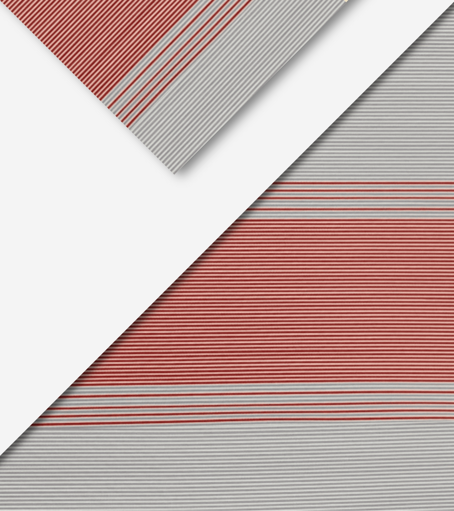 copripiumino flou grigio rosso peter