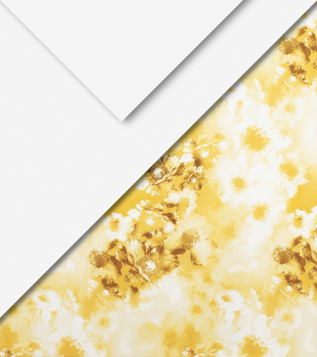 copripiumino flou ophelia giallo