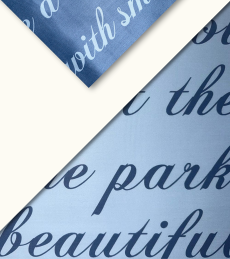 copripiumino flou poem azzurro