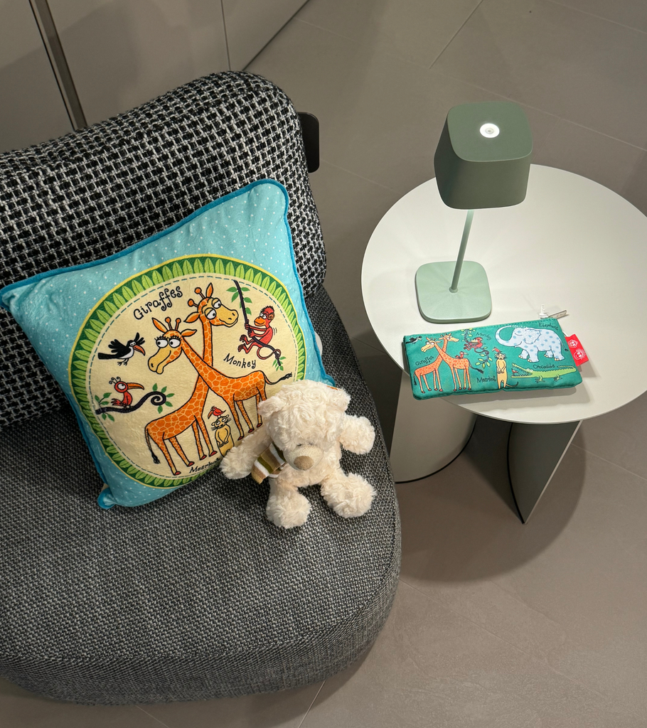 cuscino giungla peluche piccolo astuccio