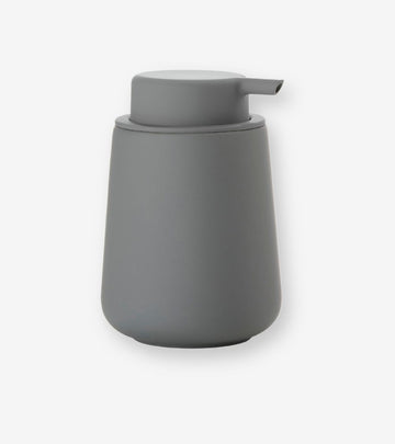 dispenser per sapone grigio zone