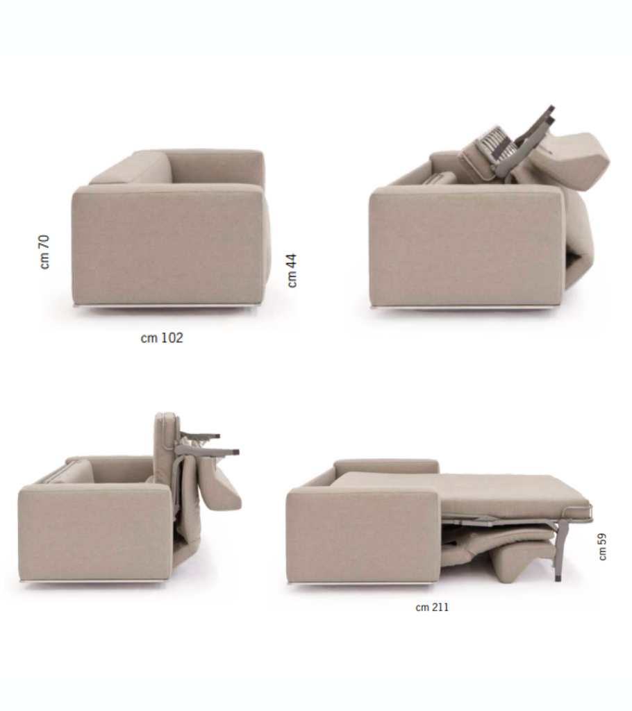 Divano letto Ritz