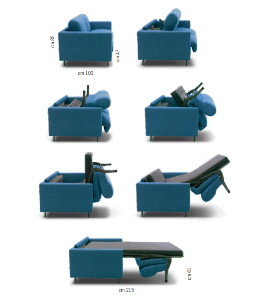 Divano letto Stingg