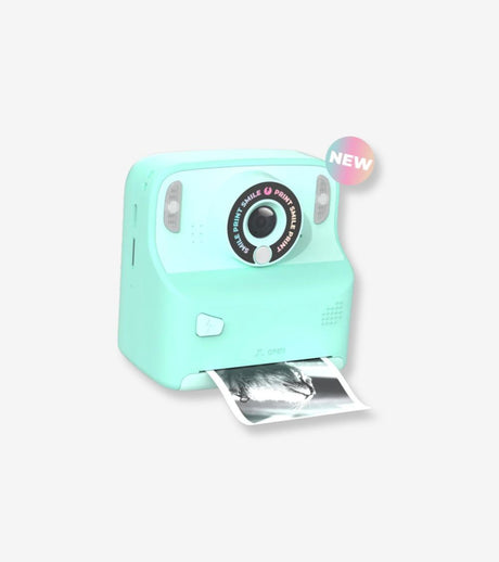 fotocamera istantanea pixiprint azzurra