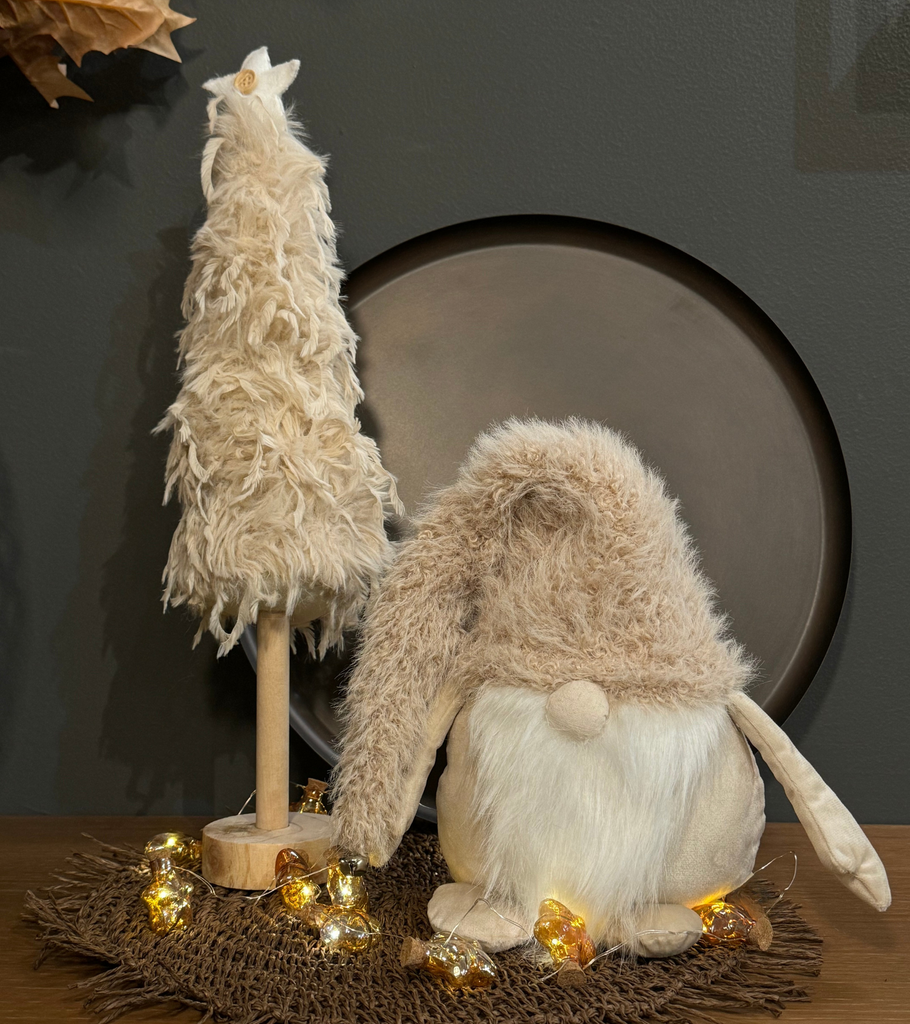 gnomo stelle luminose alberello