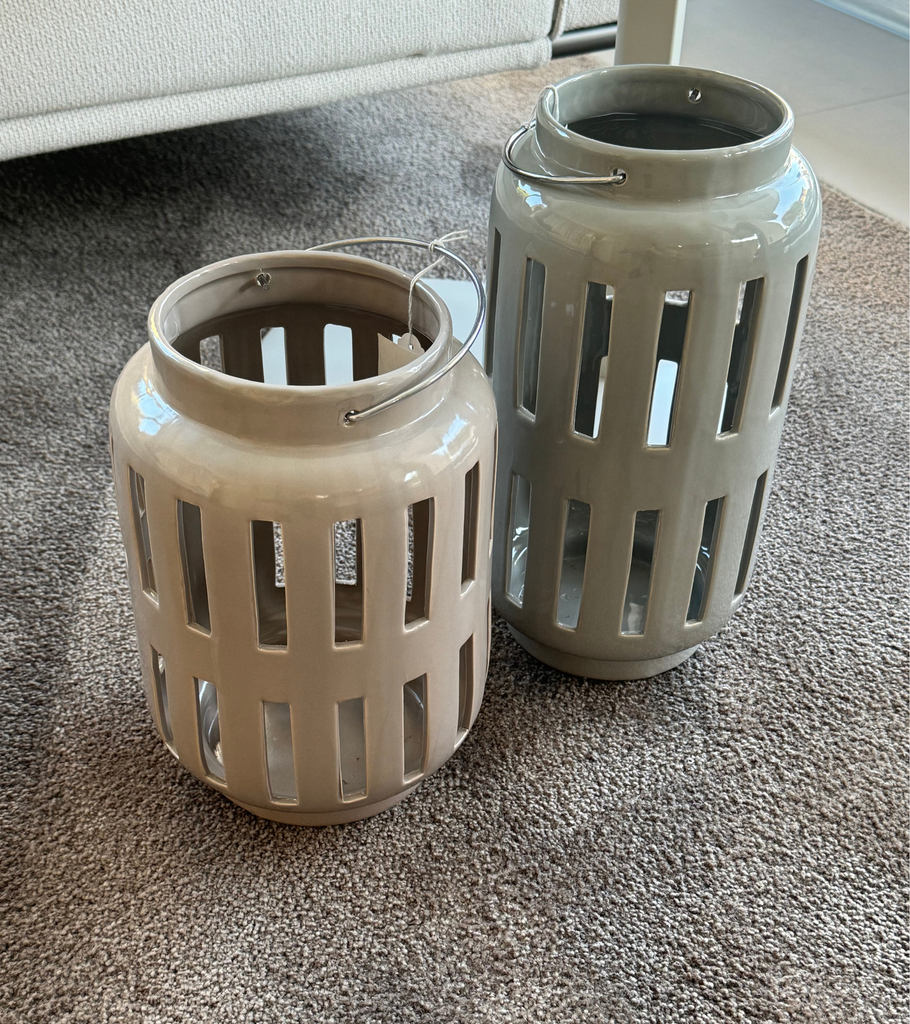 lanterna in ceramica
