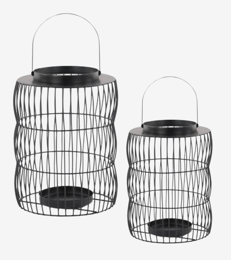 lanterne filo nero