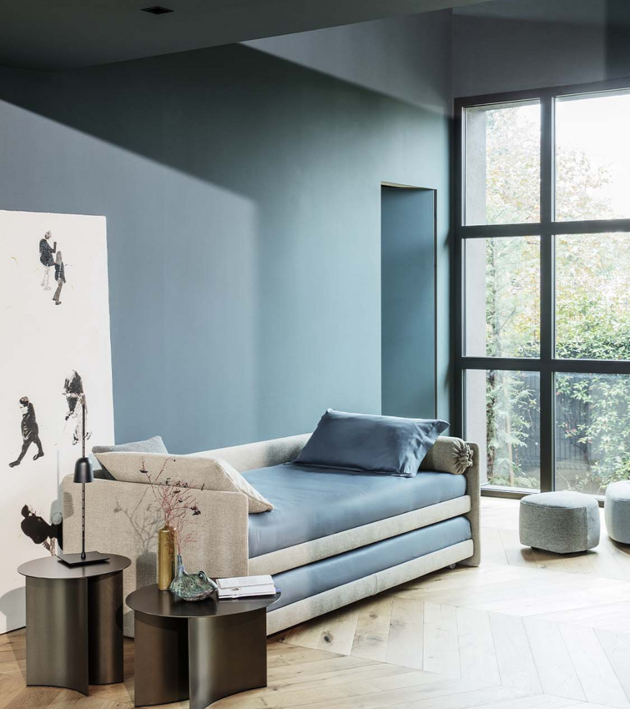 letto duetto trasformabile flou