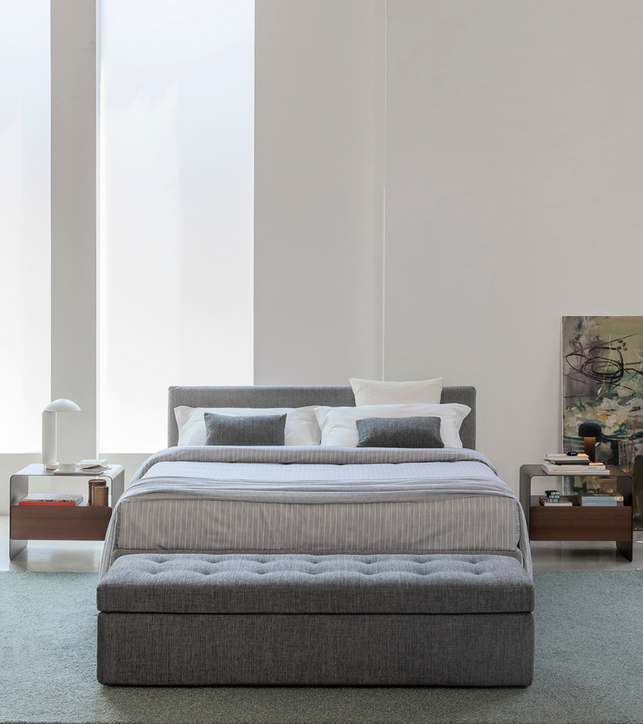 letto flou king size notturno