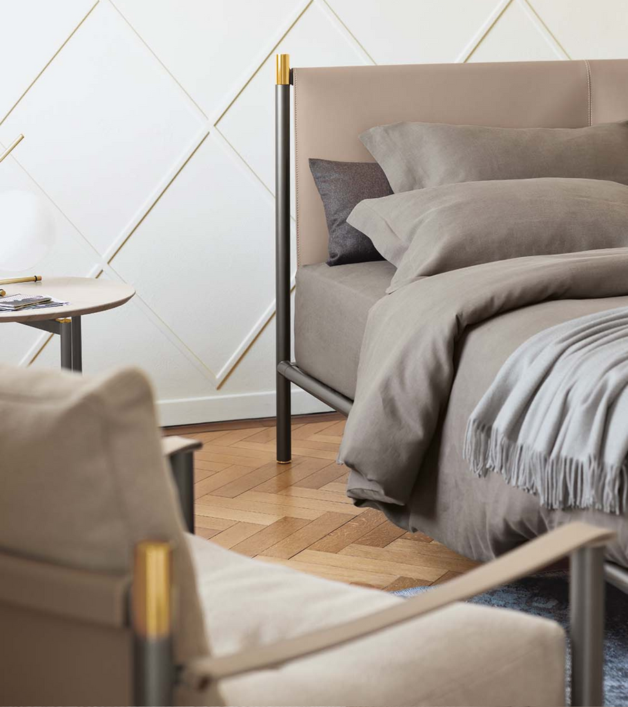 letto flou matrimoniale iko