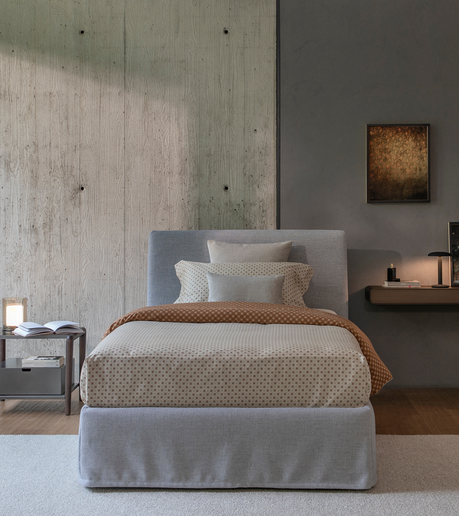 letto flou notturno shabby chic singolo