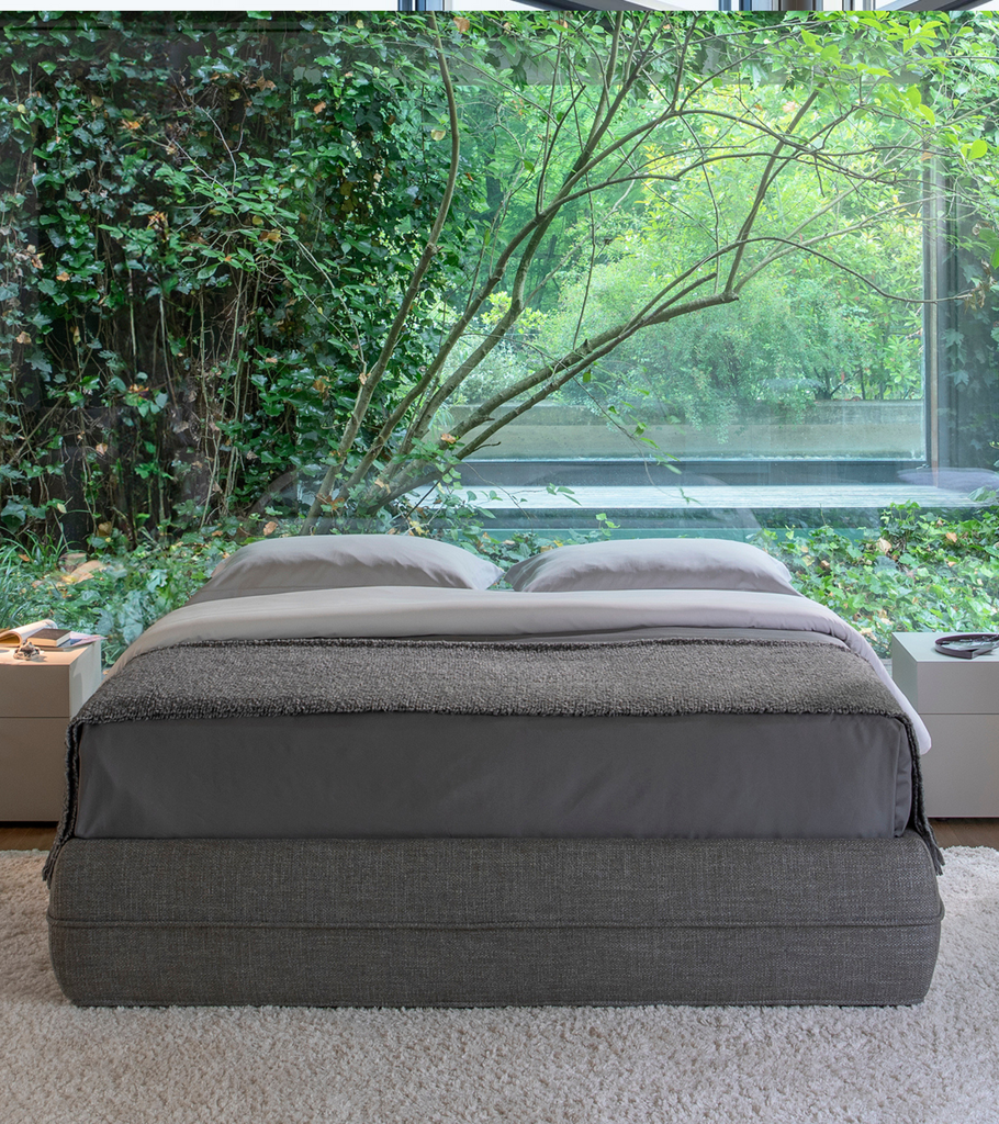 letto matrimoniale flou mandarine