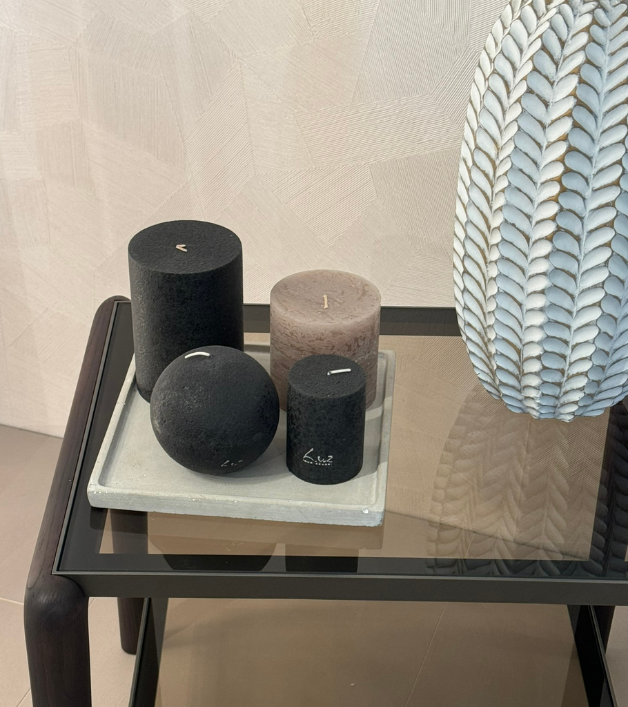 nero candela sfera rasteli casa