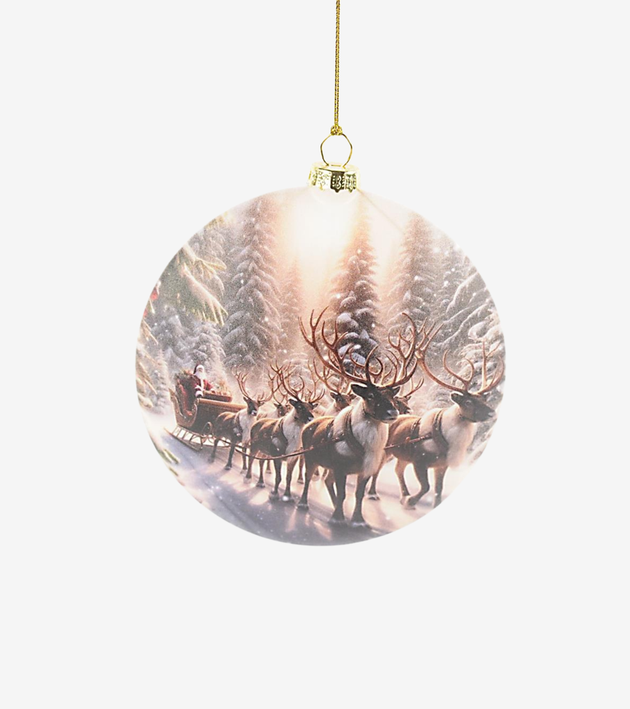 pallina natale renna