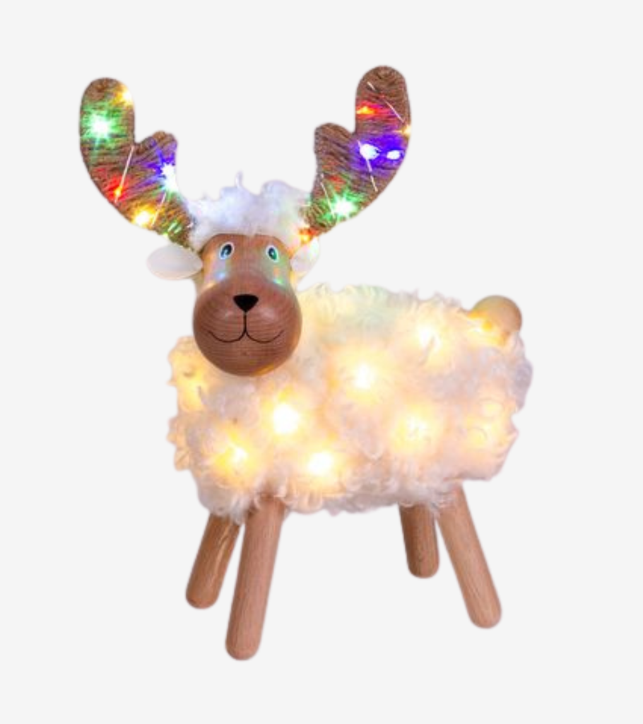 pecorenna h31 bianca natalizia