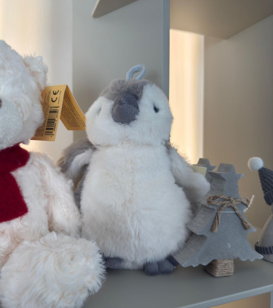 peluche pinguino inverno