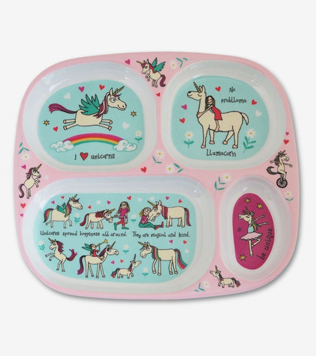 piatto pappa unicorni